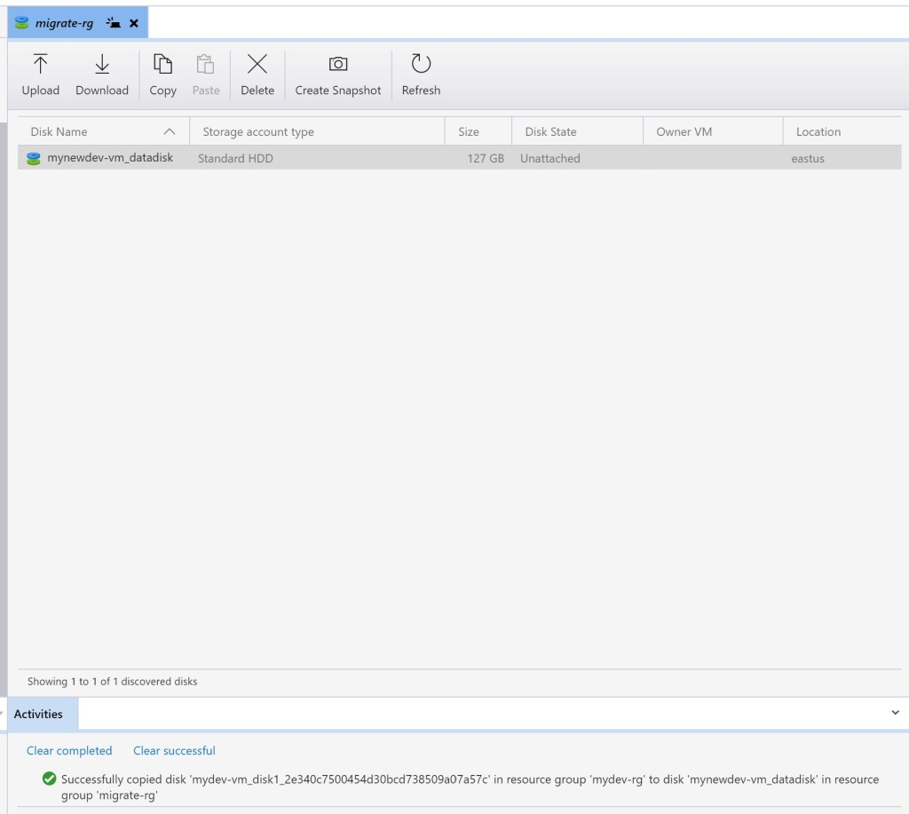 Move an Azure VM to Another Tenant – DaRaw Techie